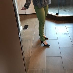 Green Dress Pants.